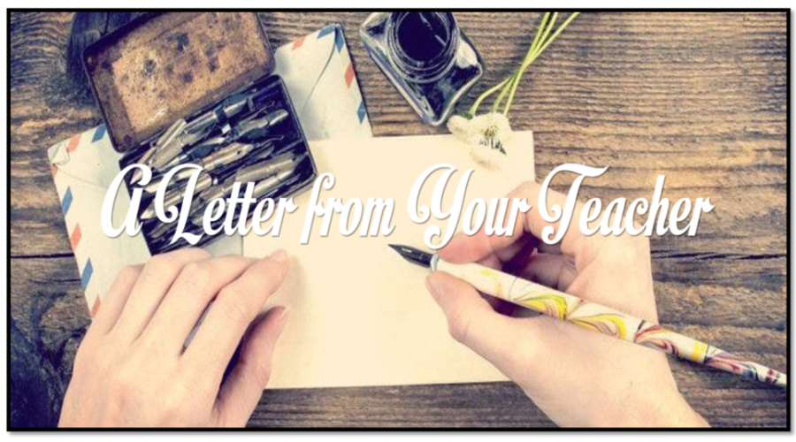 A Letter from Your Teacher