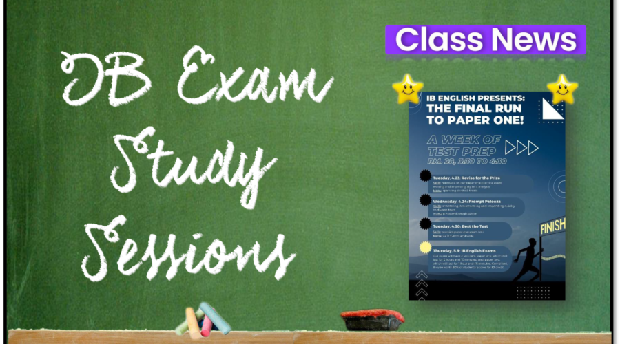 IB Exam Study Sessions