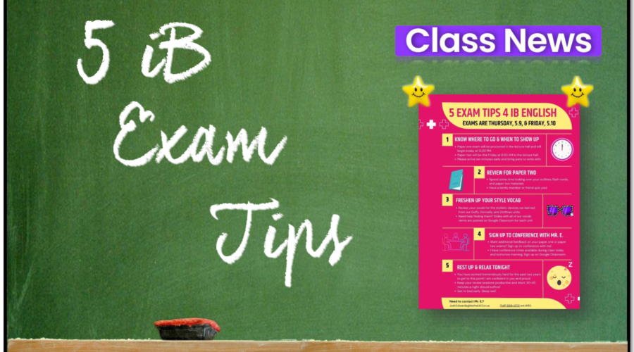 5 Exam Tips
